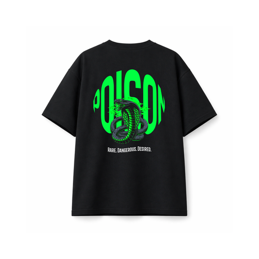 POISON Oversized Graphic T-Shirt