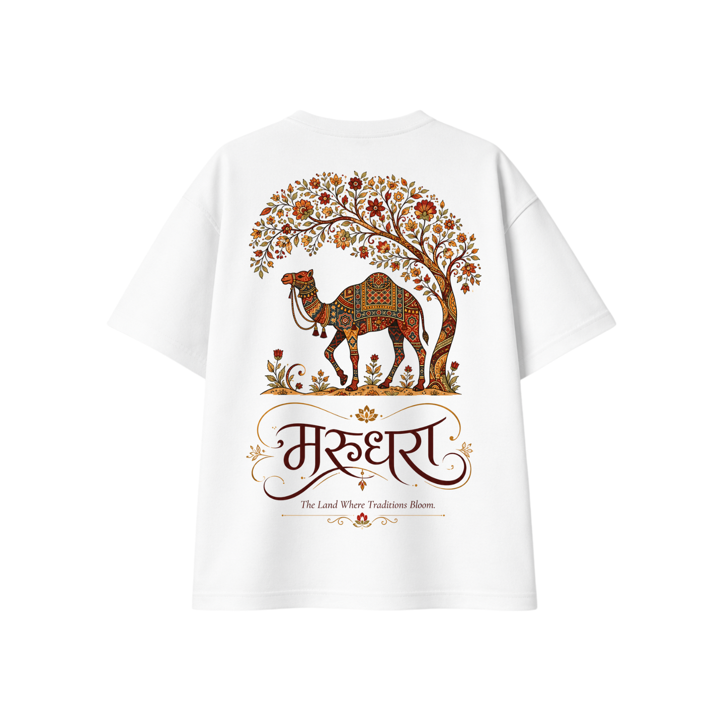 Marudhara Oversized Graphic T-Shirt