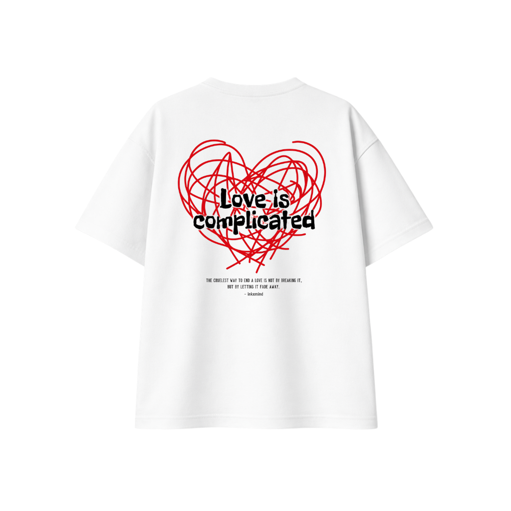Love Is Complicated Oversized T-Shirt