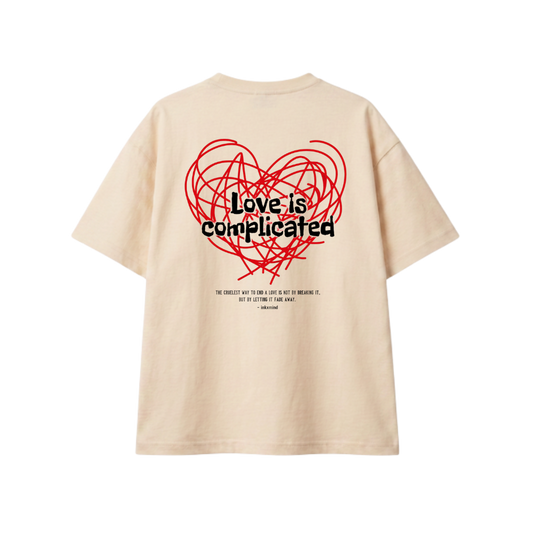 Love Is Complicated Oversized T-Shirt