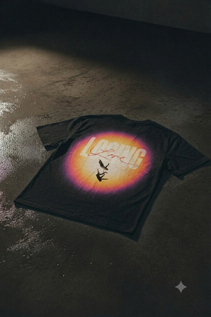 Losing Love Oversized Graphic T-Shirt
