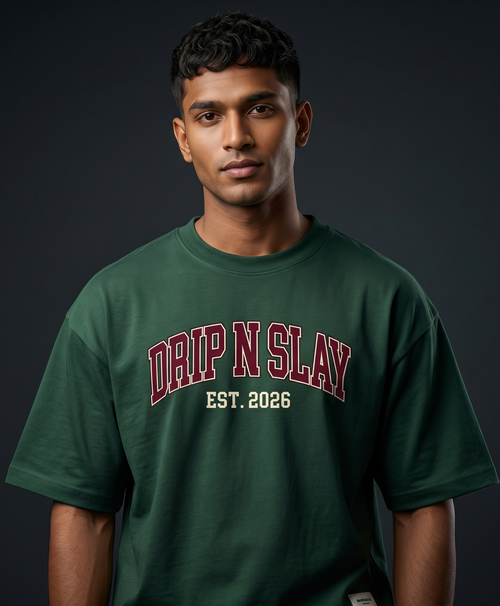DNS ORIGINAL Typography Oversize Tshirt