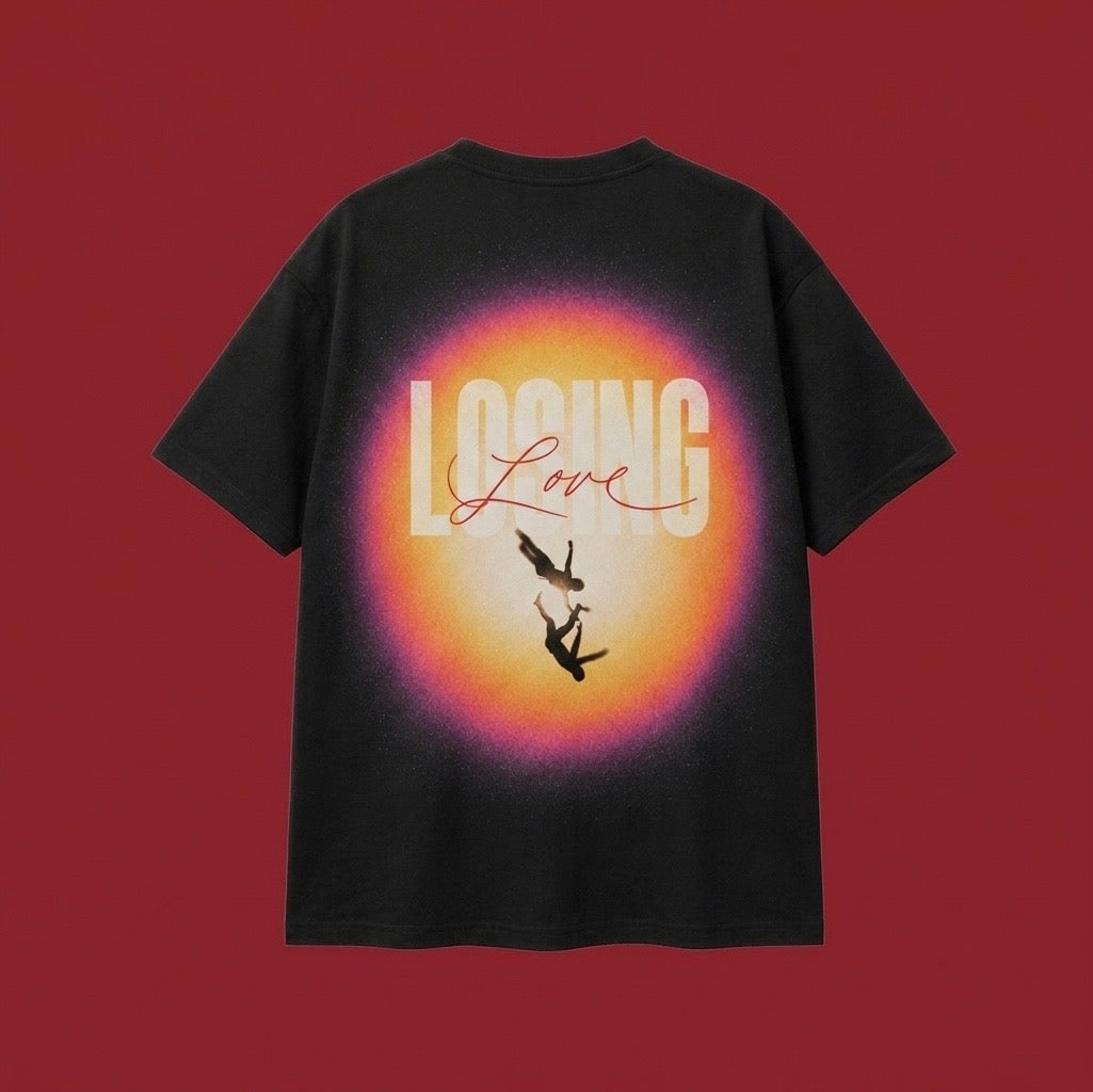 Losing Love Oversized Graphic T-Shirt