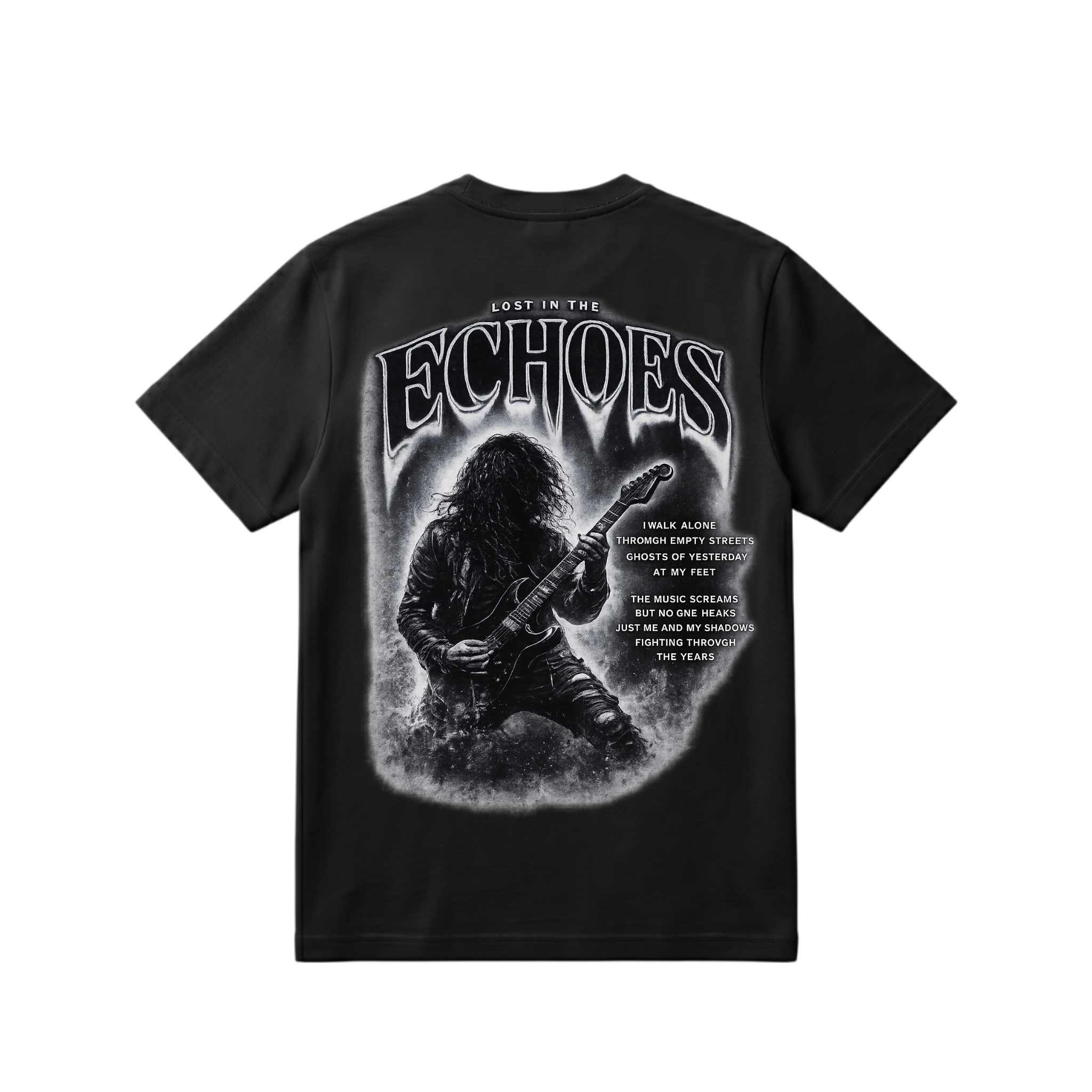 ECHOES – Guitarist Graphic T-Shirt