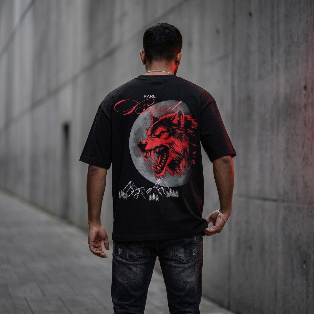 Rare Breed Oversized T-Shirt – Dark Power Collection