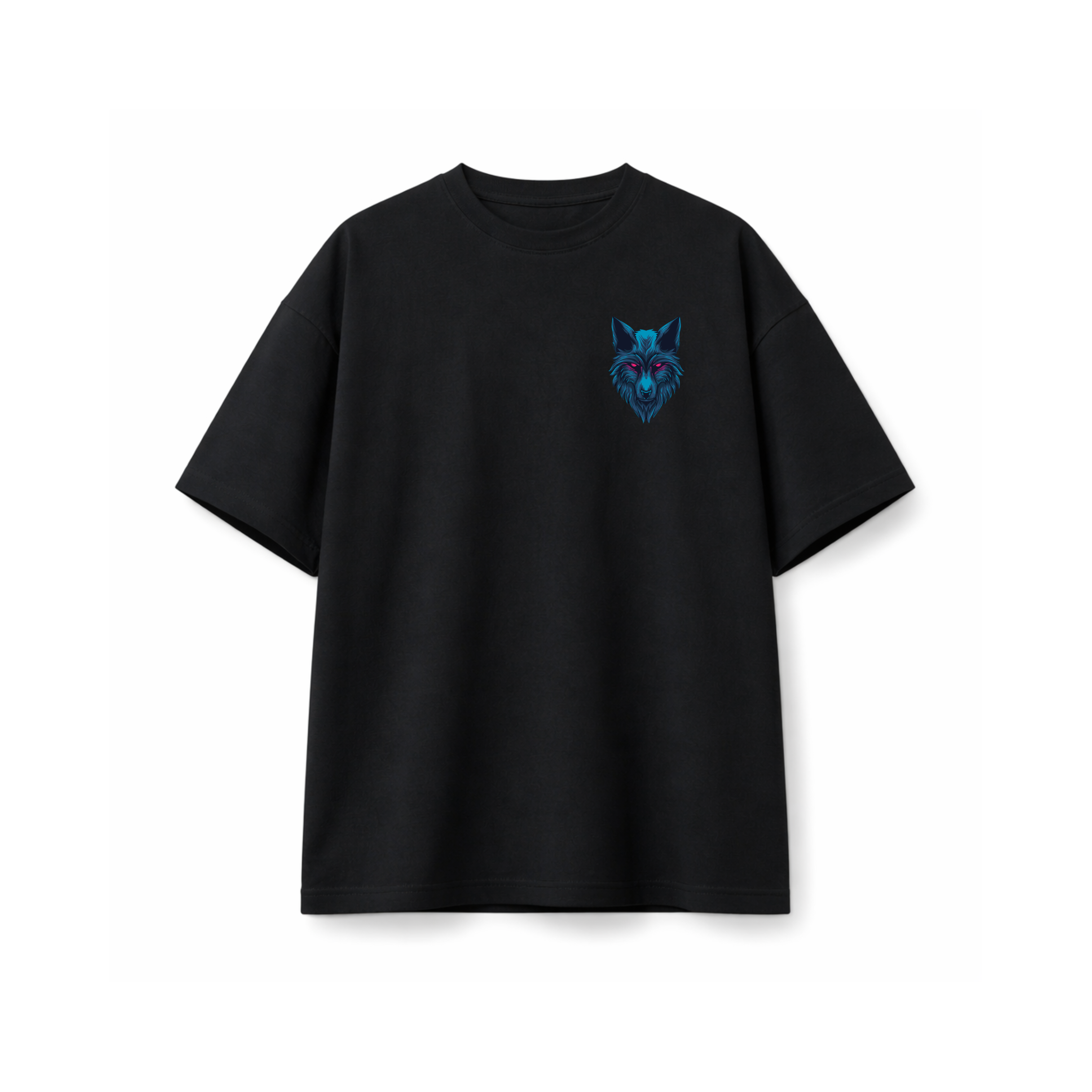 Wolf Graphic Oversized T-Shirt | Dark Power Collection