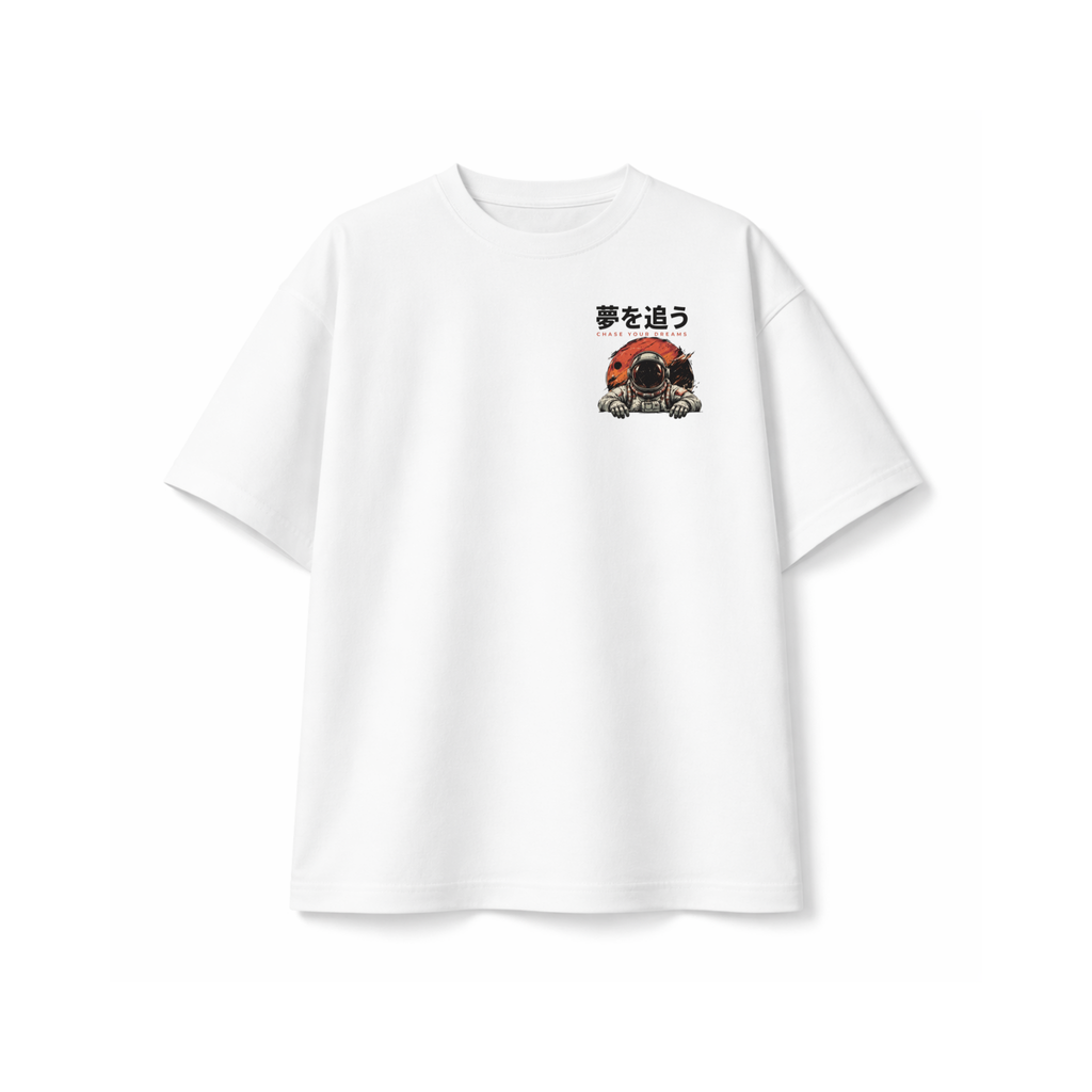 Beyond Horizons Oversized T-shirt – White