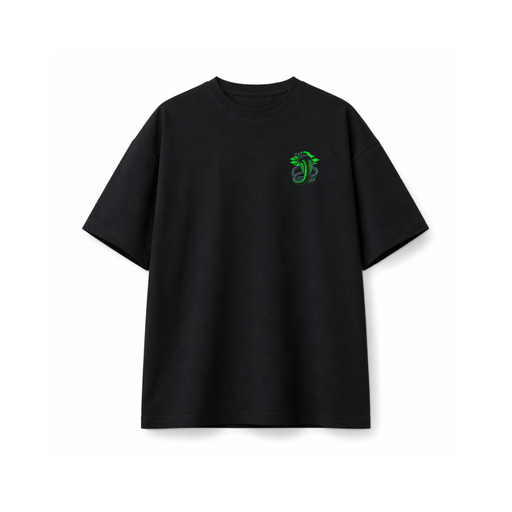 Poison – Cobra Graphic Oversized T-Shirt | Dark Power Collection