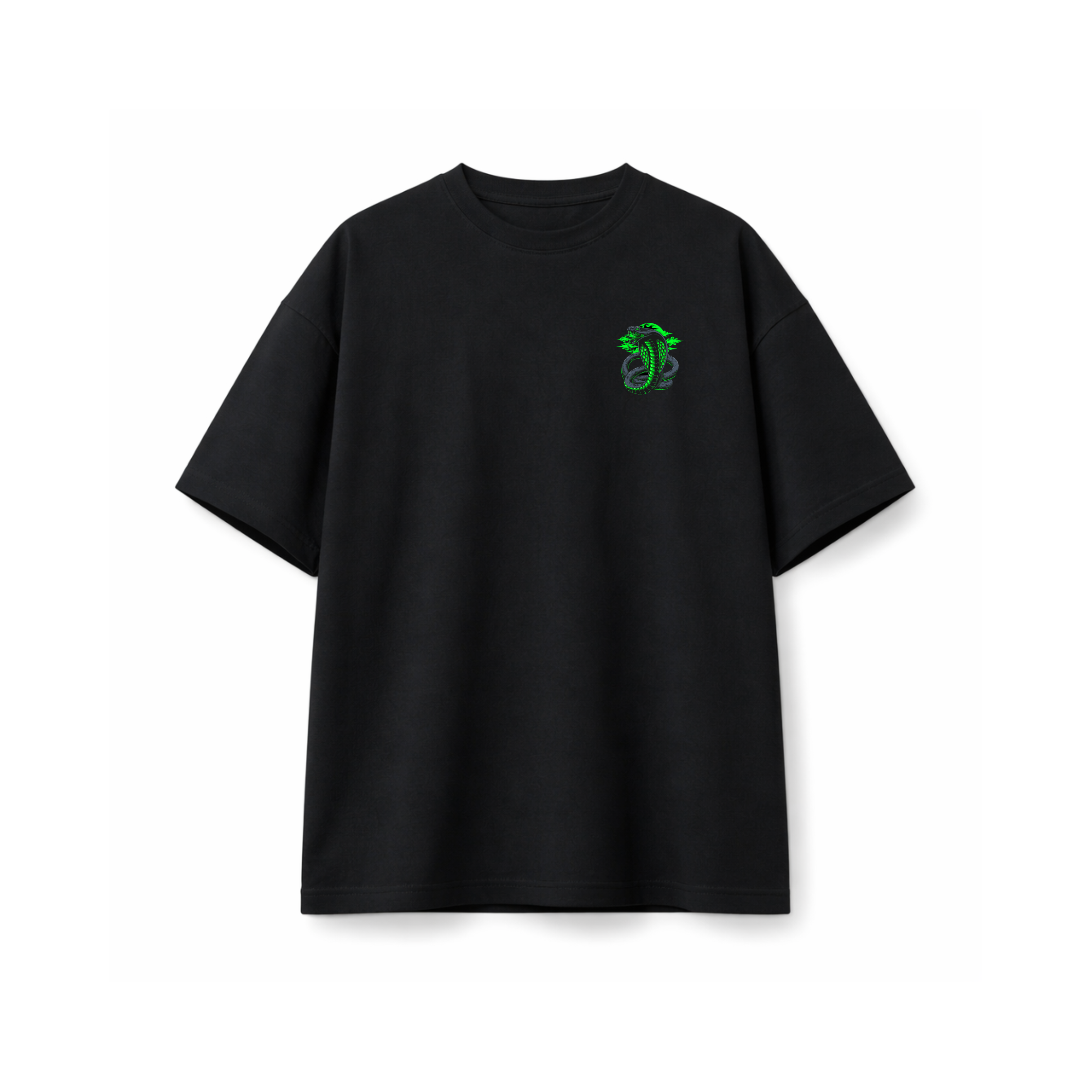 Poison – Cobra Graphic Oversized T-Shirt | Dark Power Collection