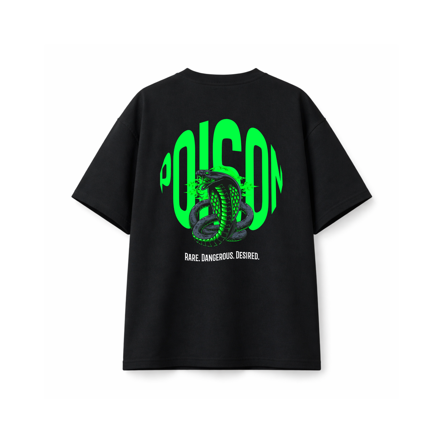 POISON Oversized Graphic T-Shirt