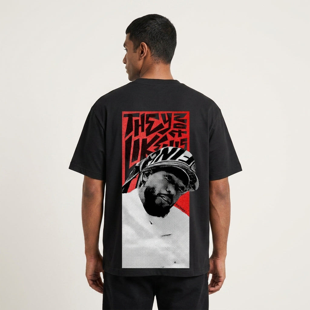 They Not Like Us – Regular Fit Graphic T-Shirt