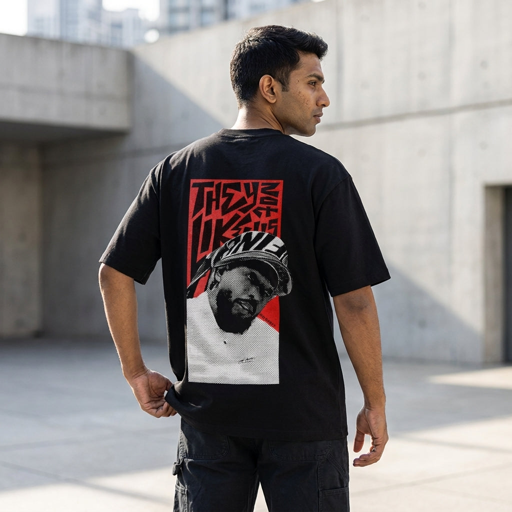 They Not Like Us – Regular Fit Graphic T-Shirt